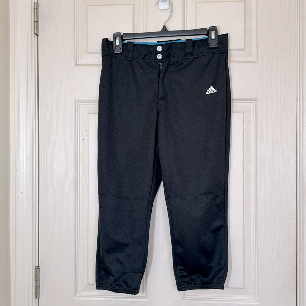 ADIDAS Men’s Black Baseball Pant Size XL Excellent Condition